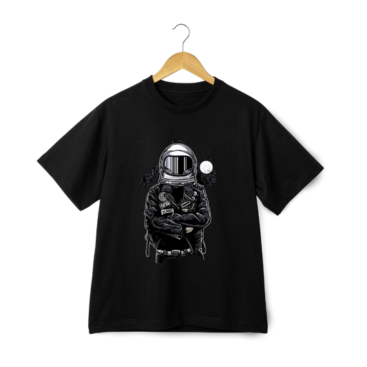 Cool Space Theme Printed T-shirt