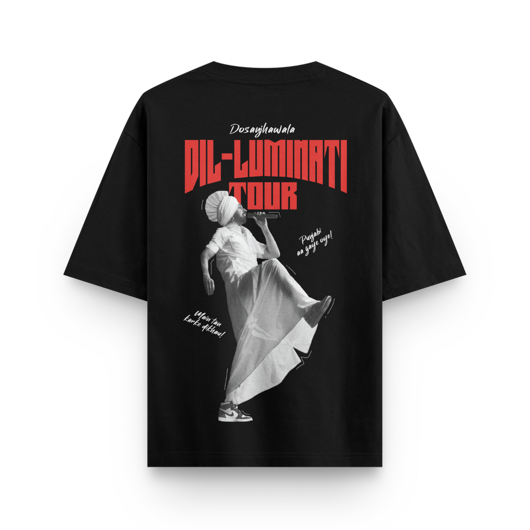 Diljit Dosanjh Forever Oversized Tshirt