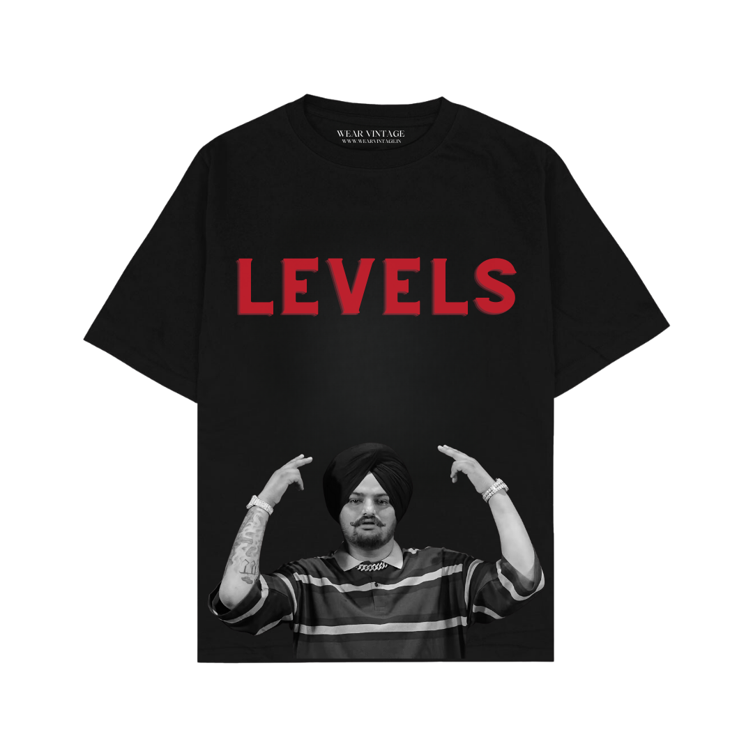 Levels Moosewala Oversized T-Shirt