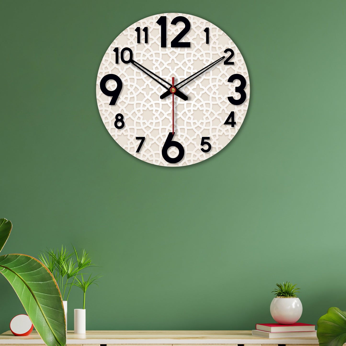 Beautiful Design Wooden Wall Clock