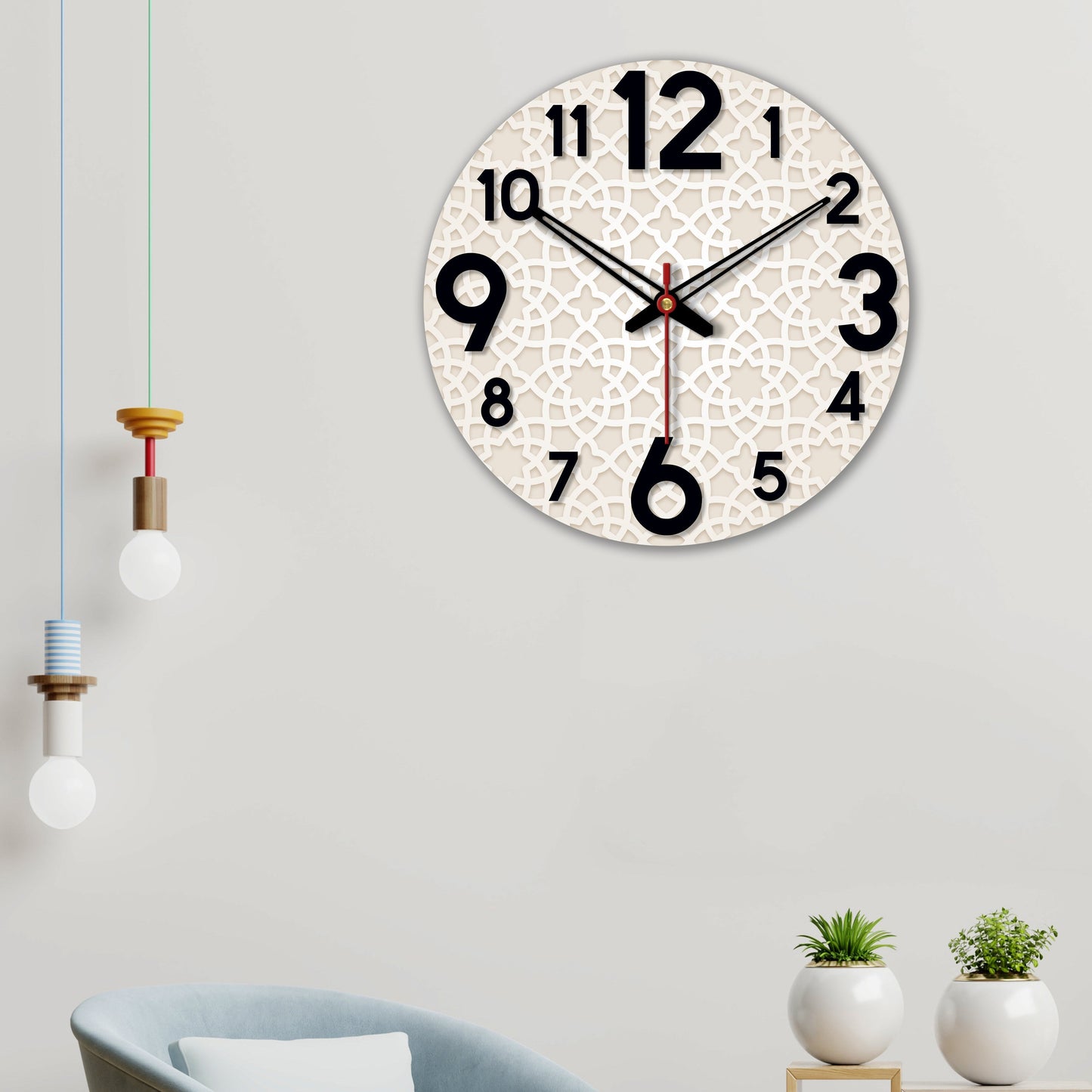 Beautiful Design Wooden Wall Clock