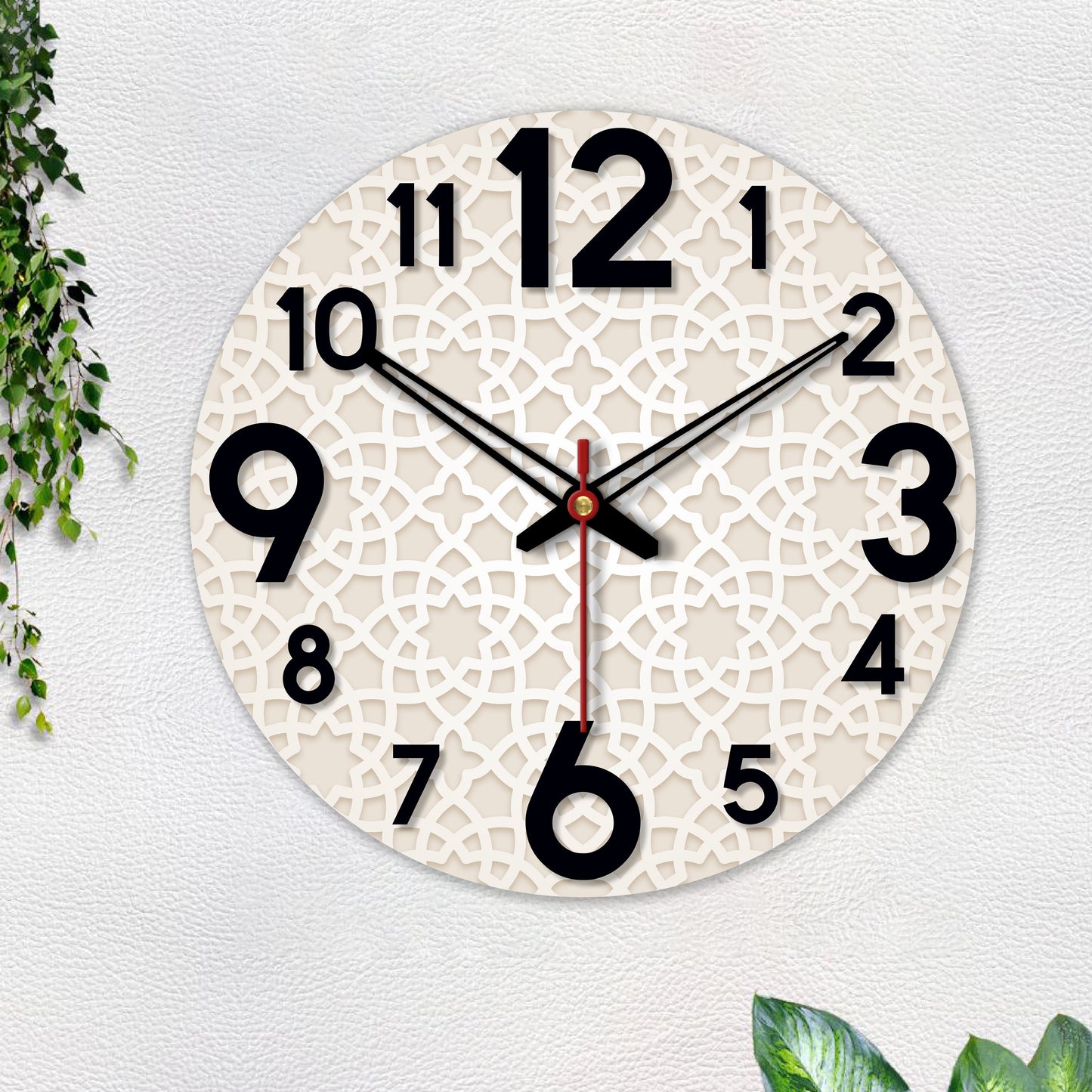 Beautiful Design Wooden Wall Clock