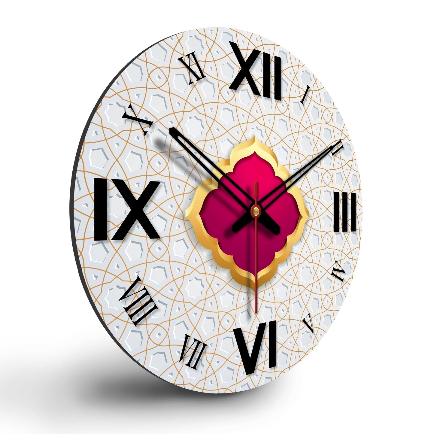 Decorative Design Wooden Wall Clock