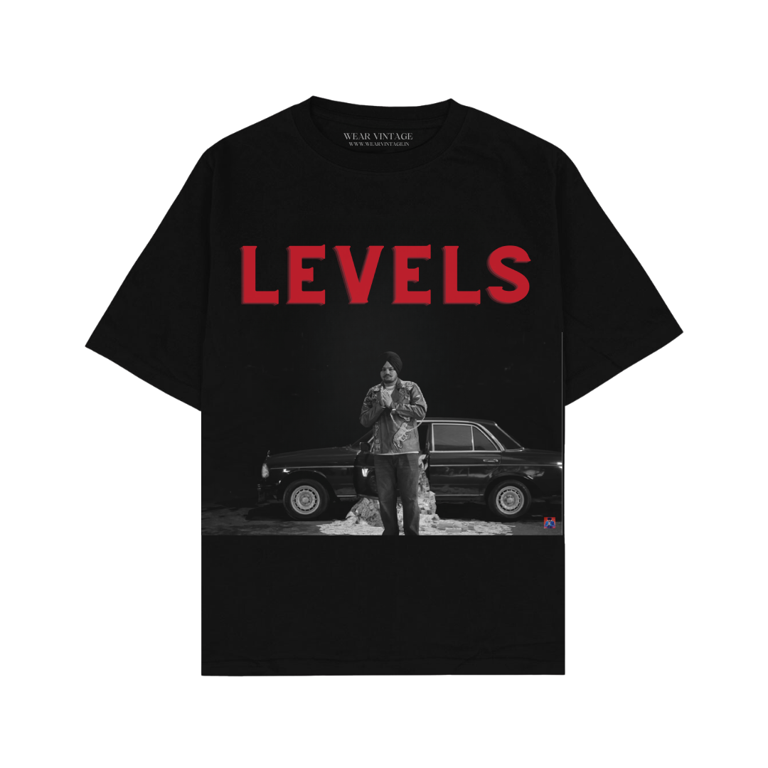 Levels Moosewala Oversized T-Shirt