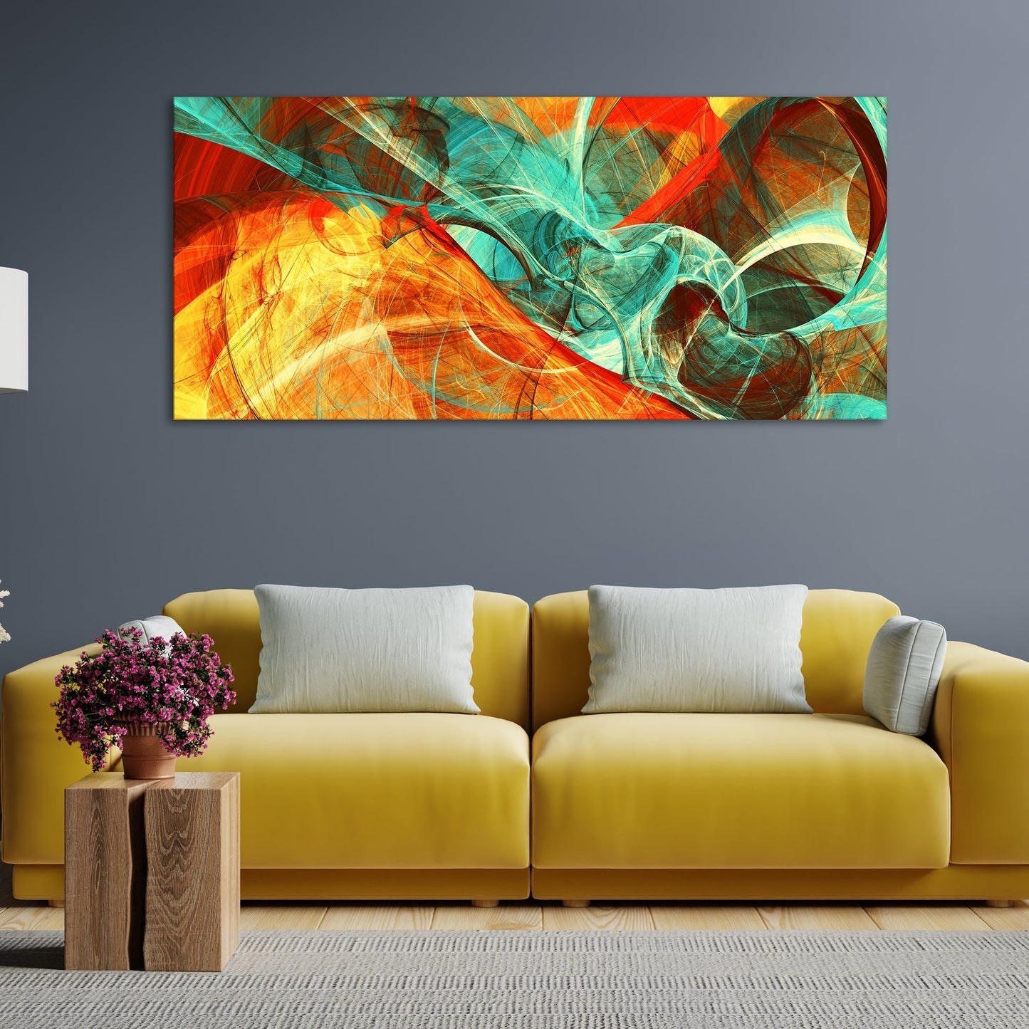 Colorful Abstract Art Canvas wall Painting