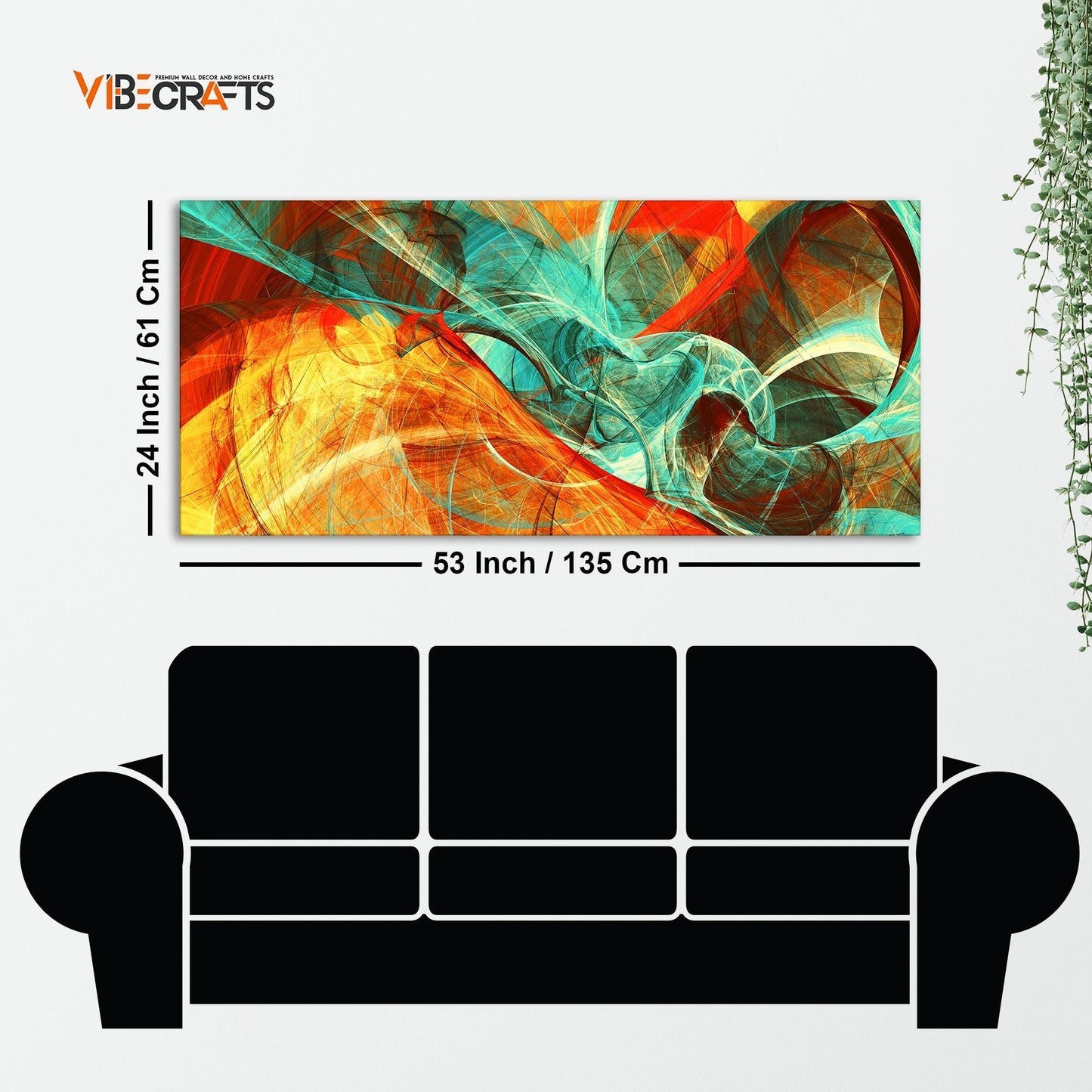 Colorful Abstract Art Canvas wall Painting