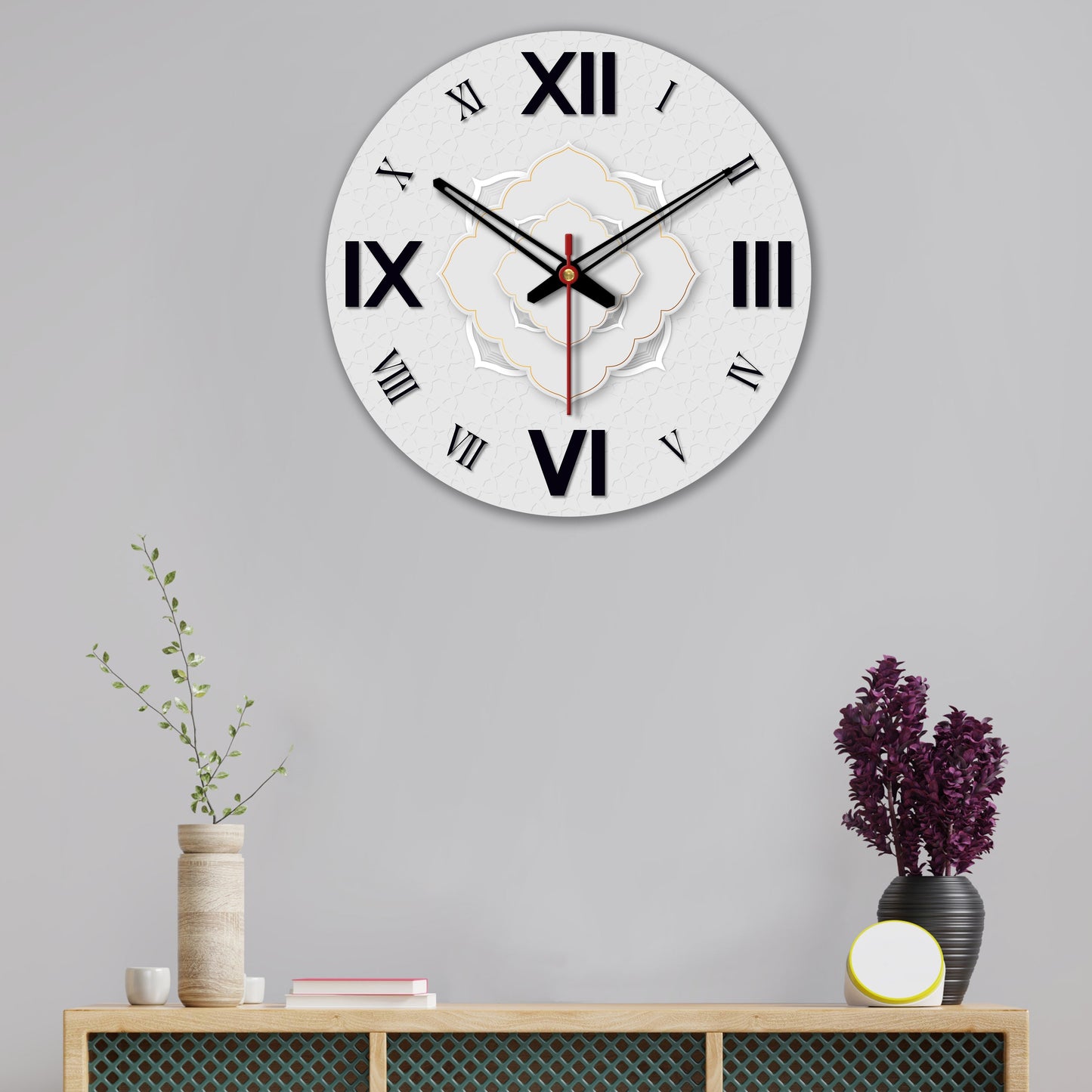 Premium Design Printed Wooden Wall Clock