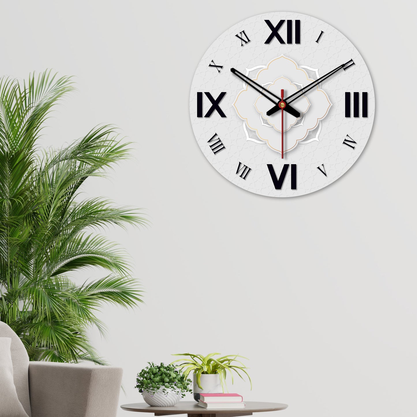 Premium Design Printed Wooden Wall Clock