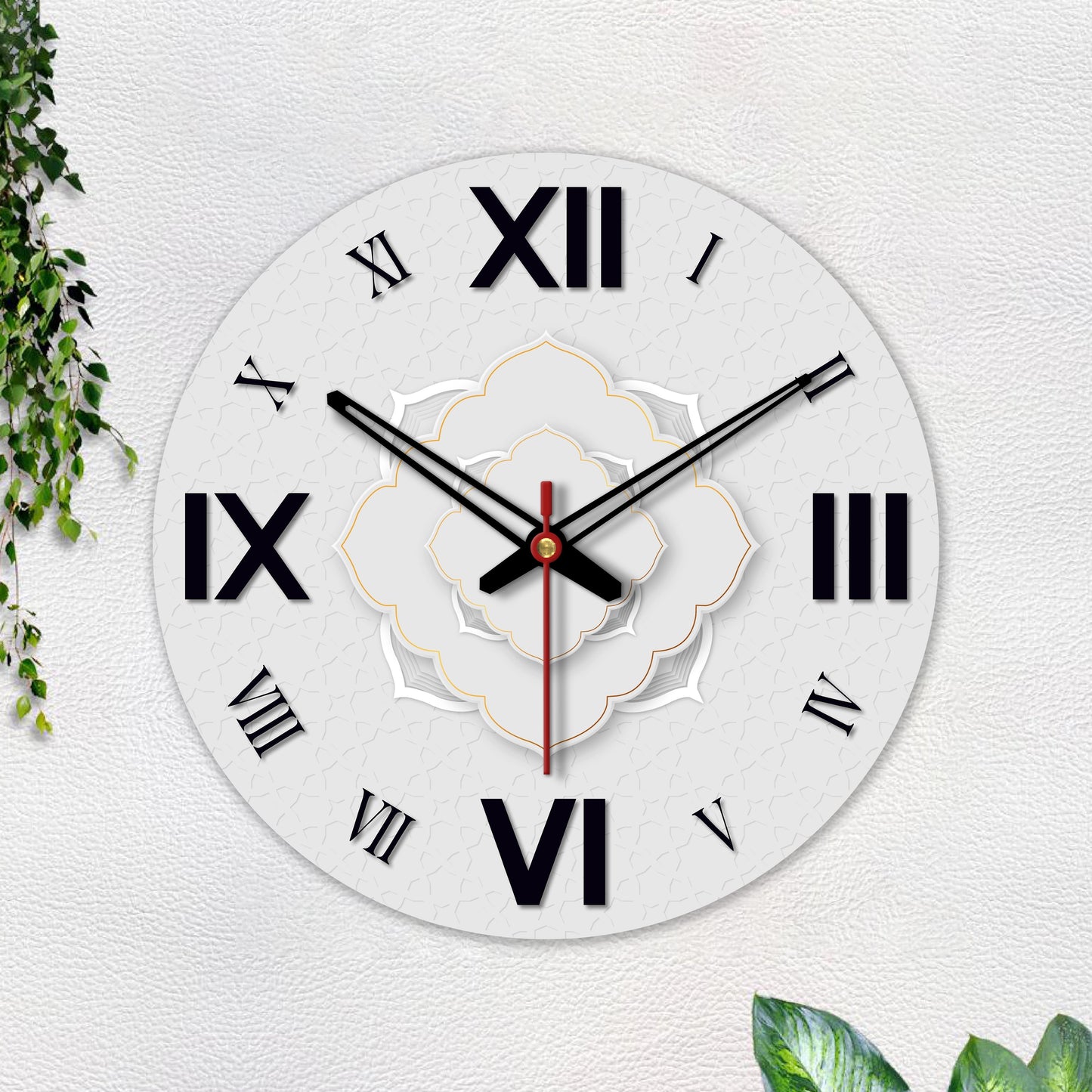 Premium Design Printed Wooden Wall Clock