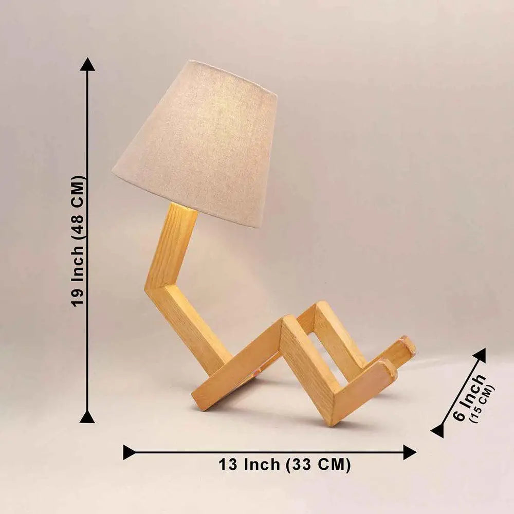 Designer Night Lamp Sitting Figurine Table Light for Bedroom For Home Decor | Living Room