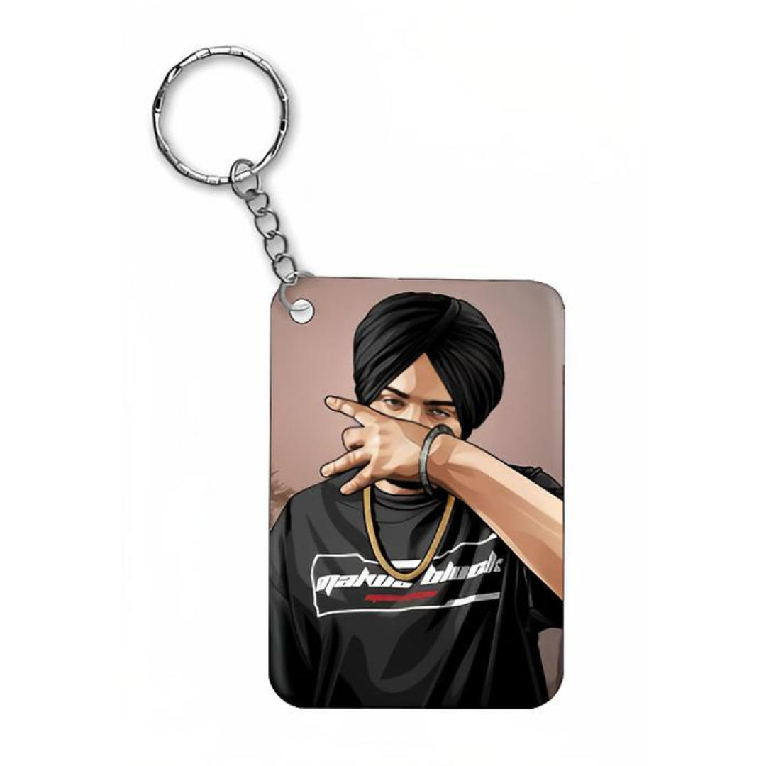 Sidhu Moosewala Key Chain