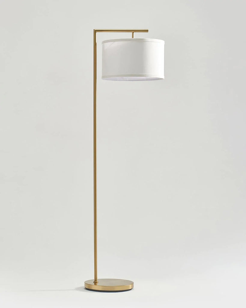 Beautiful Golden Straight Floor Lamp For Living Room, Bedroom