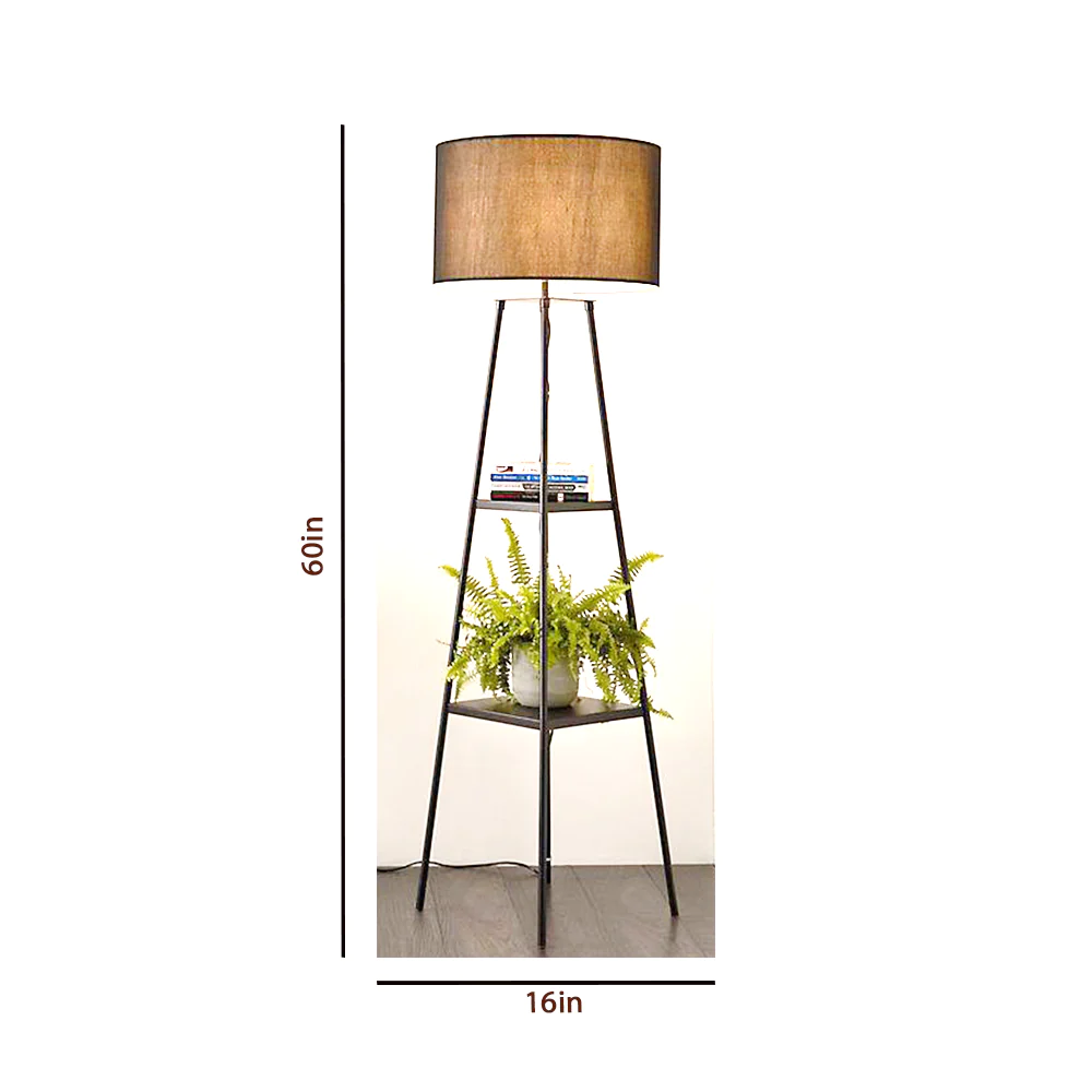 Home Tripod Standing Modern Floor Lamp For Living Room, Bedroom