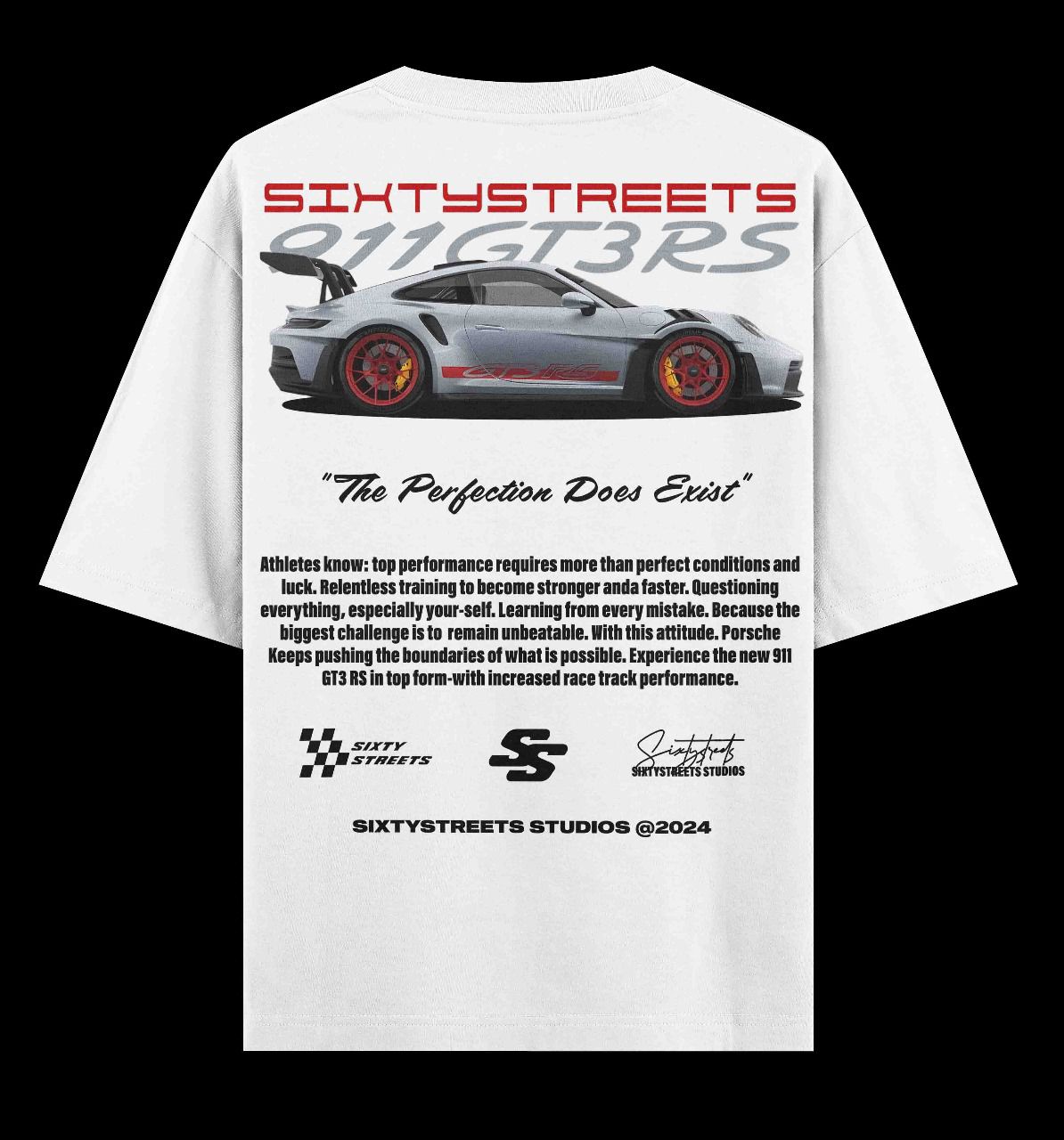 911 GT3 RS OVERSIZED T-SHIRT - UNISEX