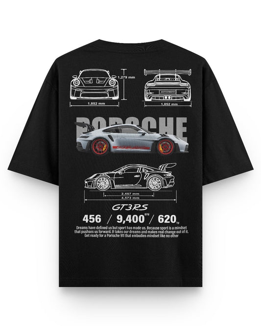 Porsche 911 GT3 Oversized T-Shirt