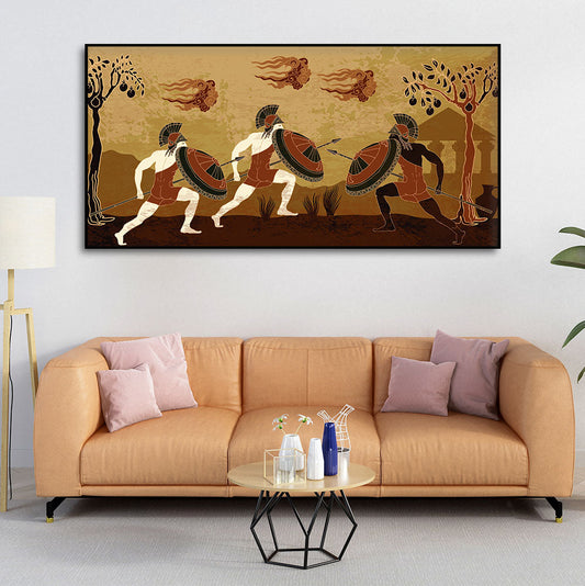 Ancient Greece Premium Wall Painting