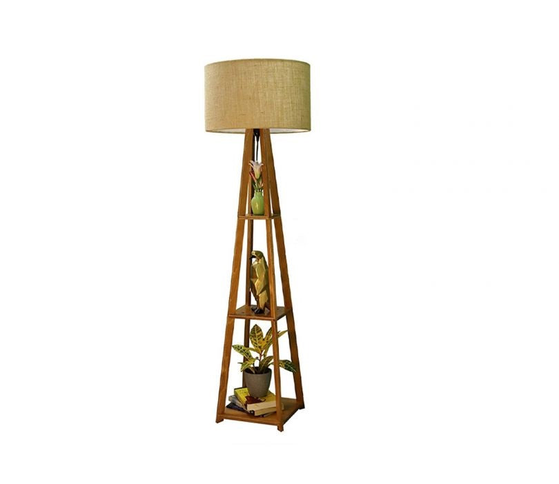 Attractive Wooden Classic Floor Lamp for Living Room Home Decoration