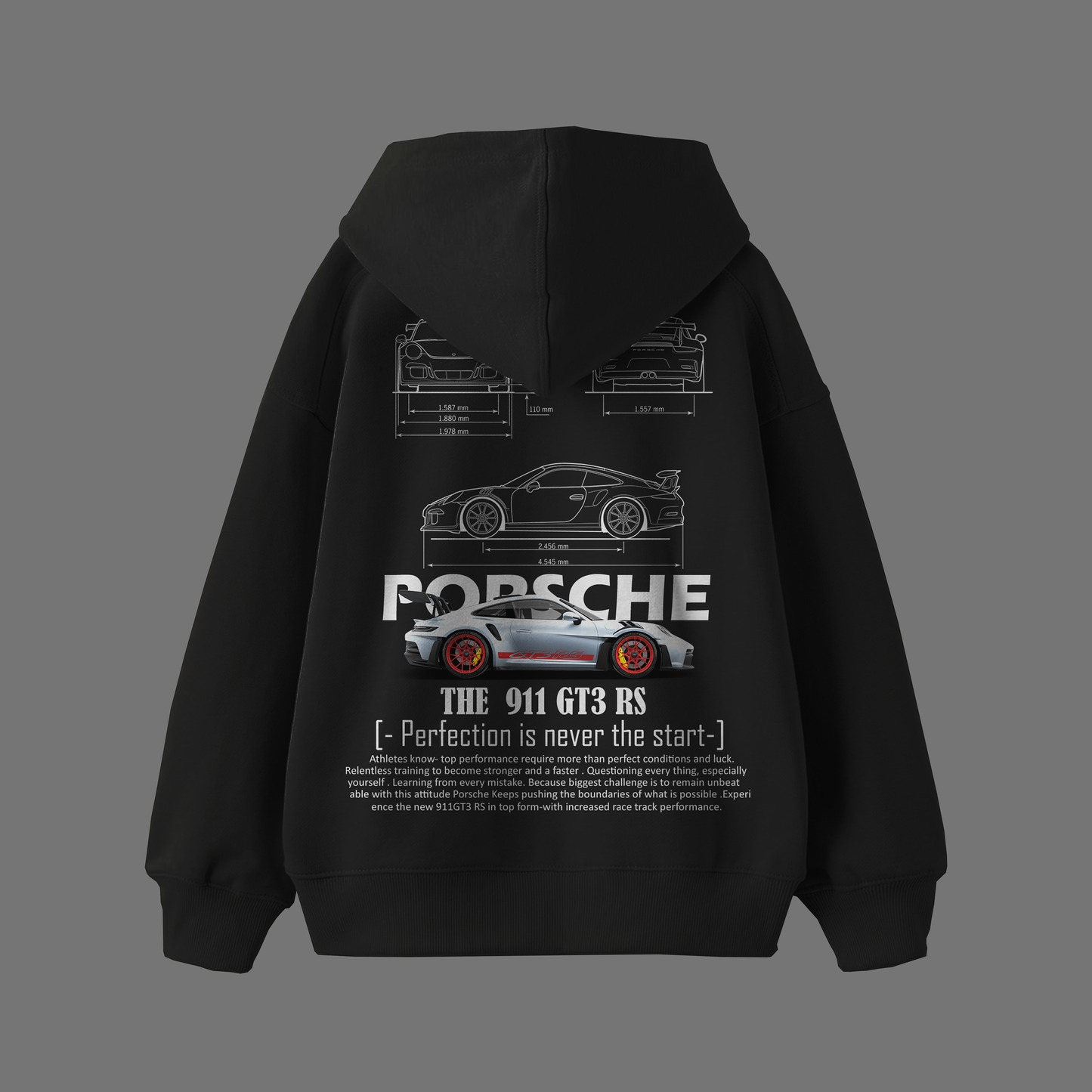 Porsche Oversized Hoodie