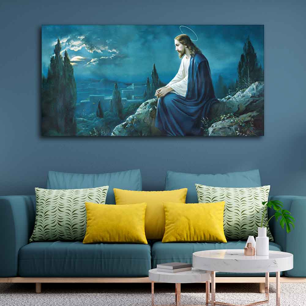 Jesus in the Gethsemane Garden Wall Painting