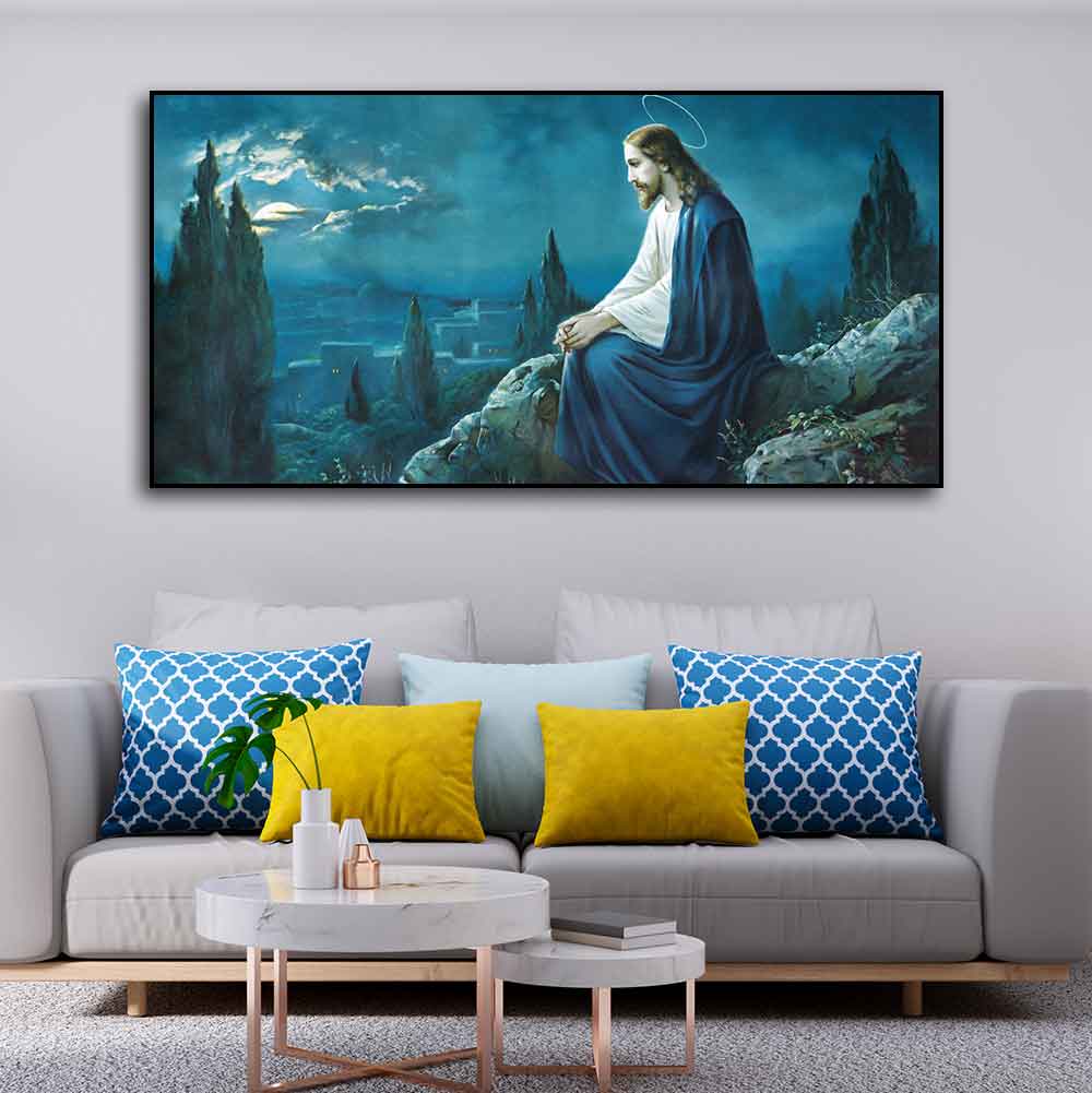 Jesus in the Gethsemane Garden Wall Painting