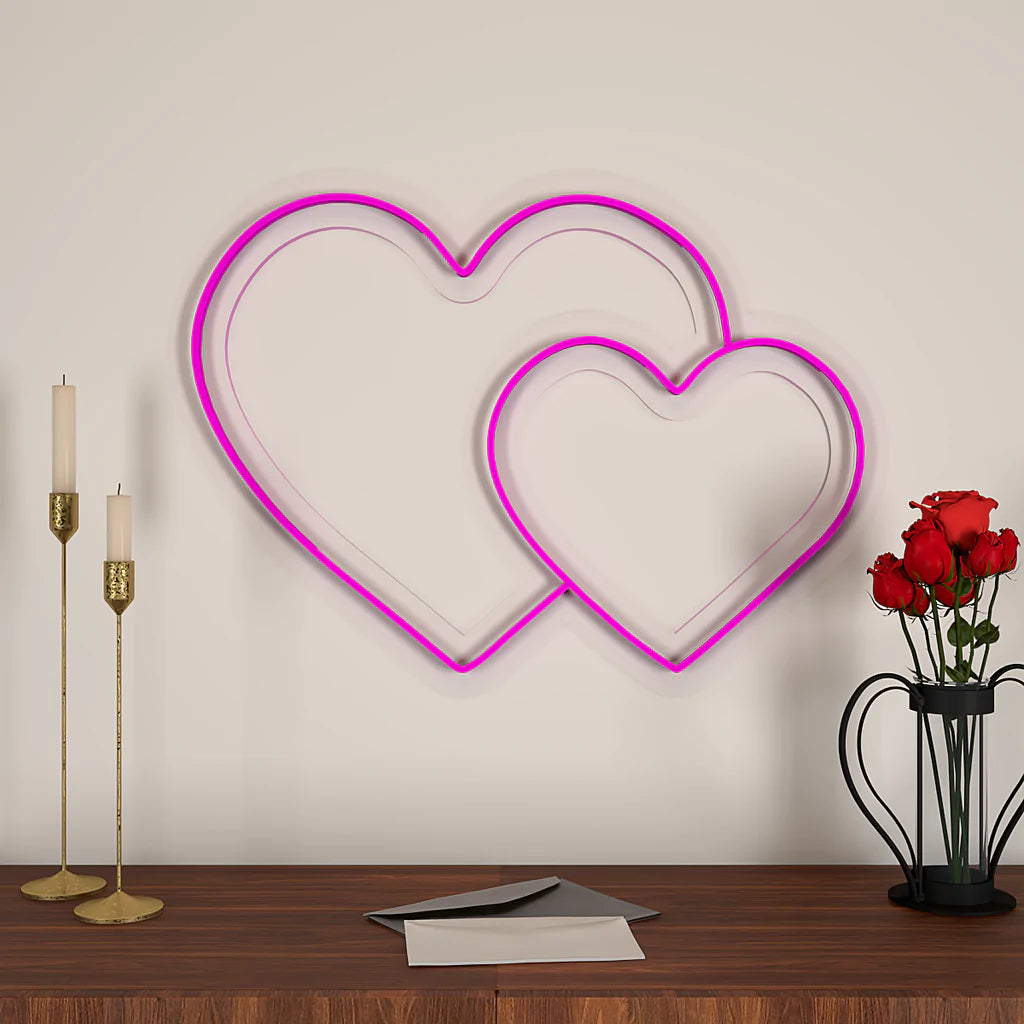 Love Heart Sign Neon Light