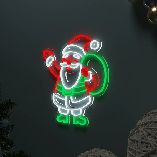 Santa Claus LED Neon Light