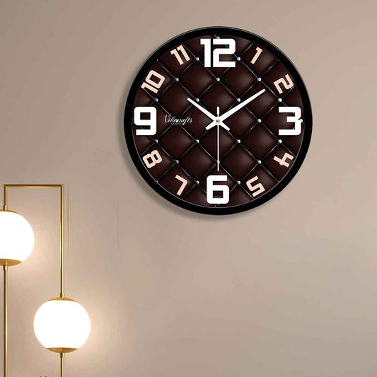 3D Square Bubble Shape Designer Wall Clock