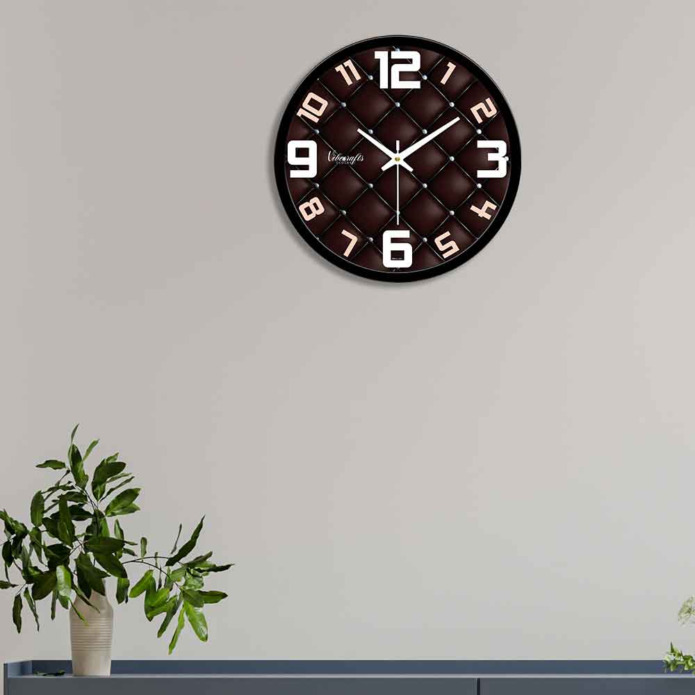 3D Square Bubble Shape Designer Wall Clock