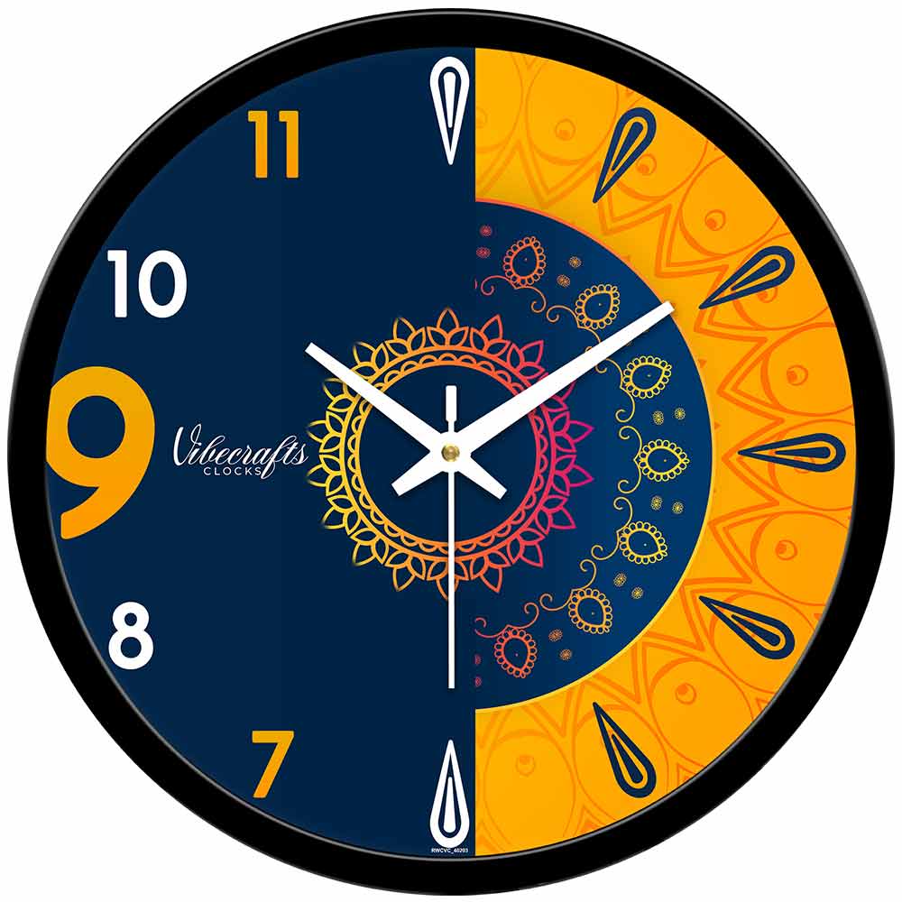 Beautiful Luxury Pattern Designer Wall Clock