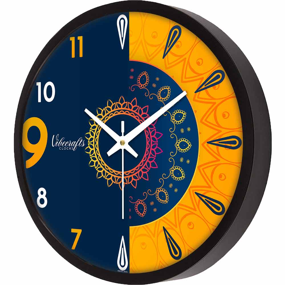 Beautiful Luxury Pattern Designer Wall Clock