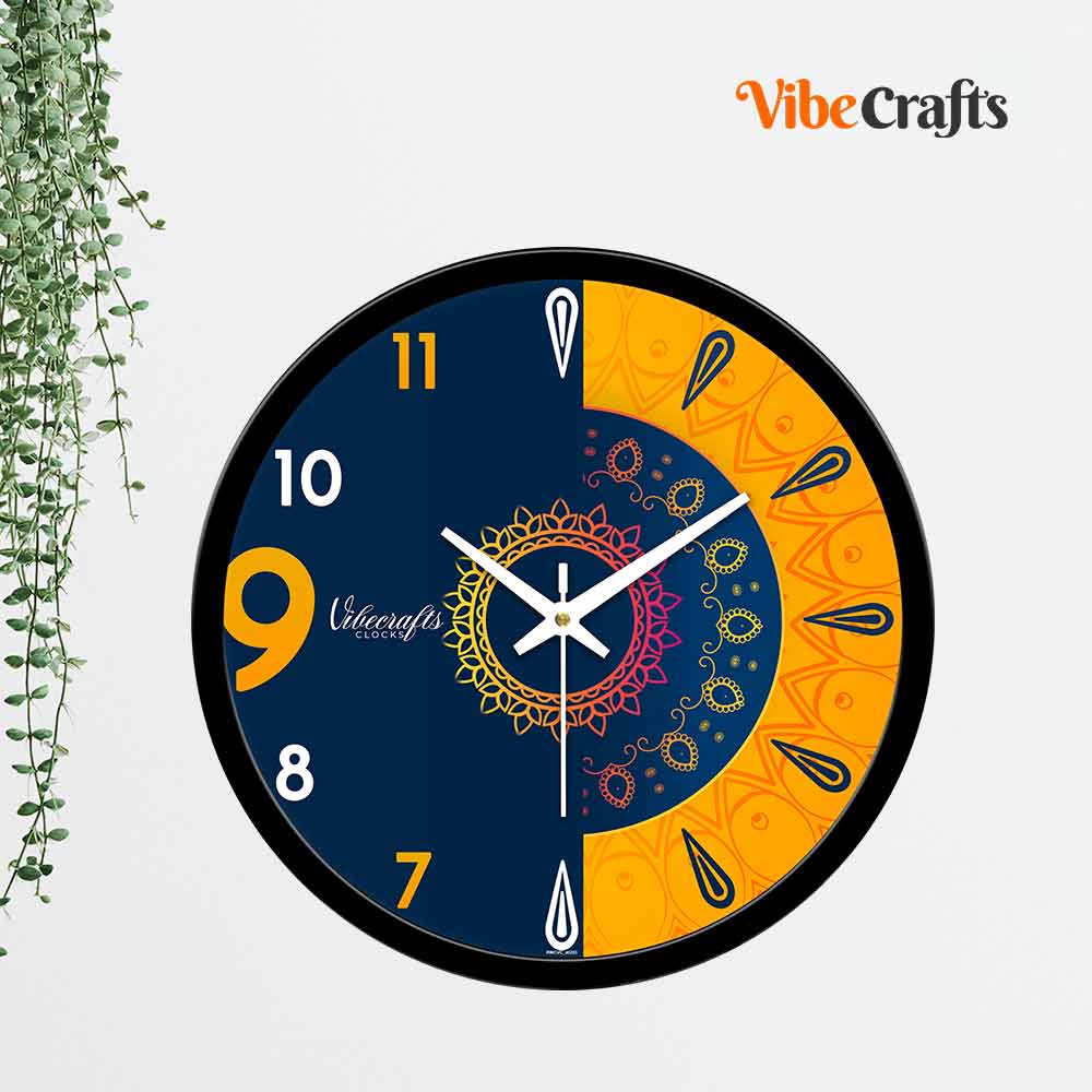 Beautiful Luxury Pattern Designer Wall Clock