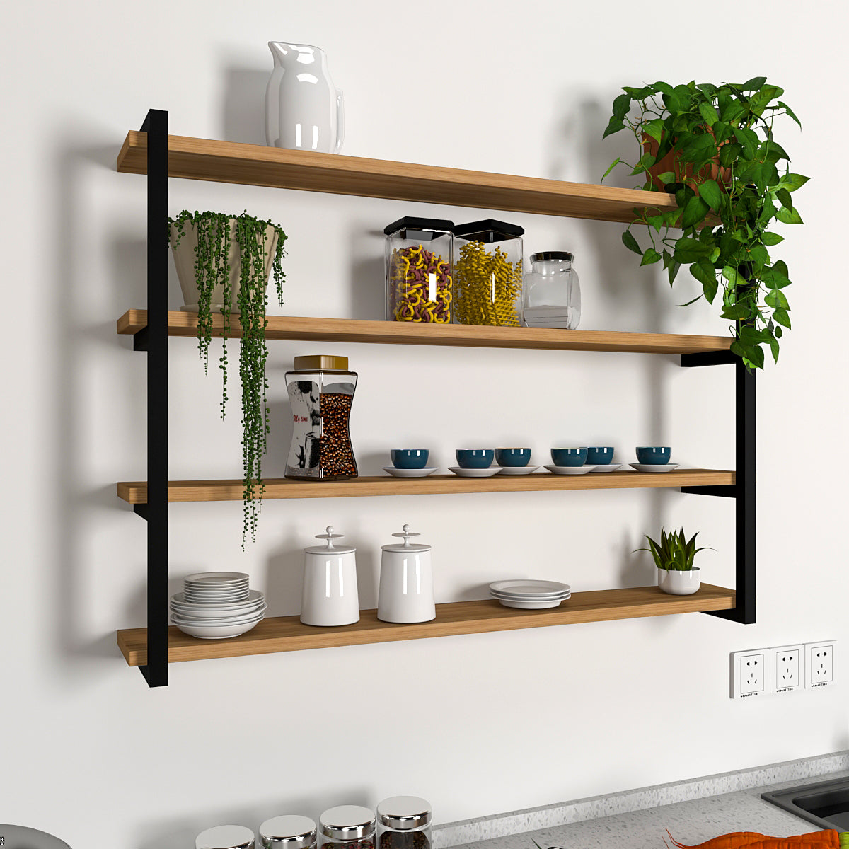 Backlit Wall Shelf / Book Shelf In Contemporary Design