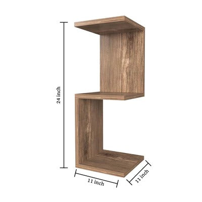 Classic Matrix Wooden Rack Wall Mounted Shelf