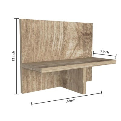 Classic Square Shaped Wooden Wall Shelves