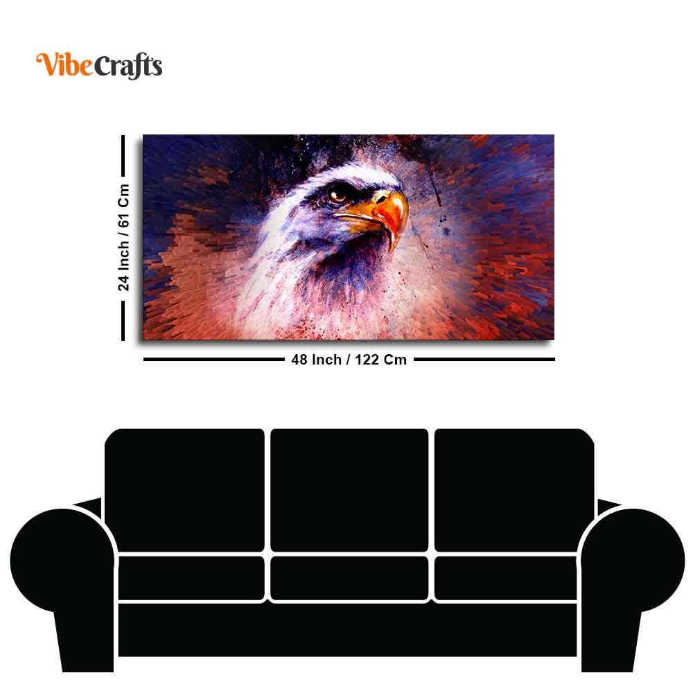 Eagle Abstract Art Canvas Wall Painting