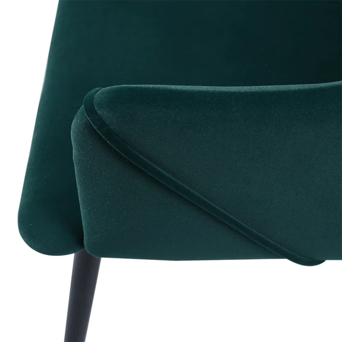 Emerald Rich Cushiony Plush Velvet Accent Chair