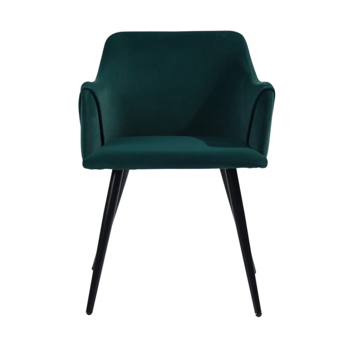 Emerald Rich Cushiony Plush Velvet Accent Chair