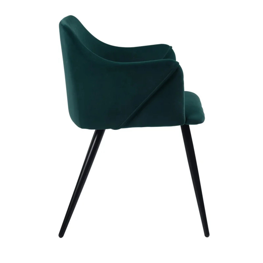 Emerald Rich Cushiony Plush Velvet Accent Chair