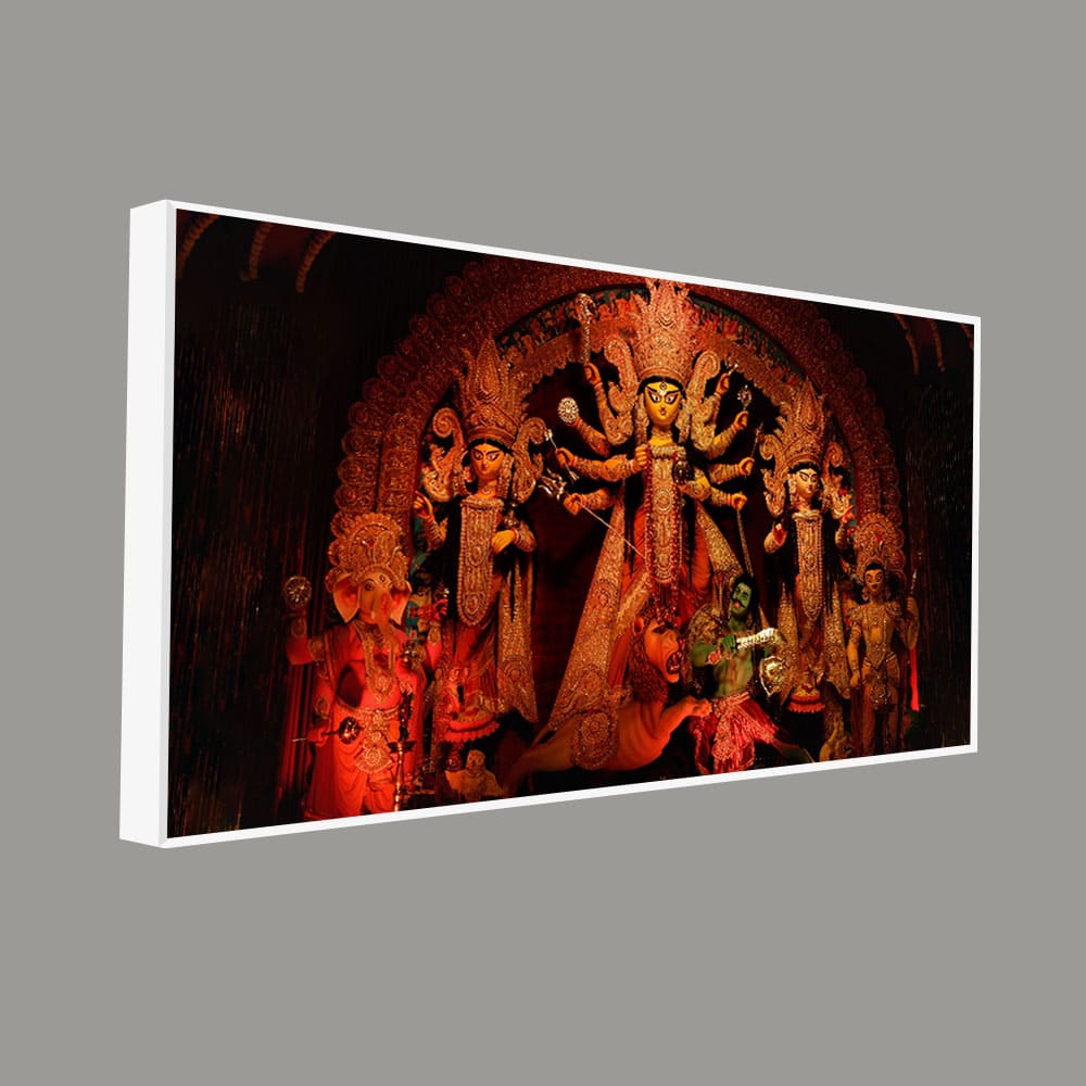 Goddess Maa Durga Premium Canvas Wall Painting