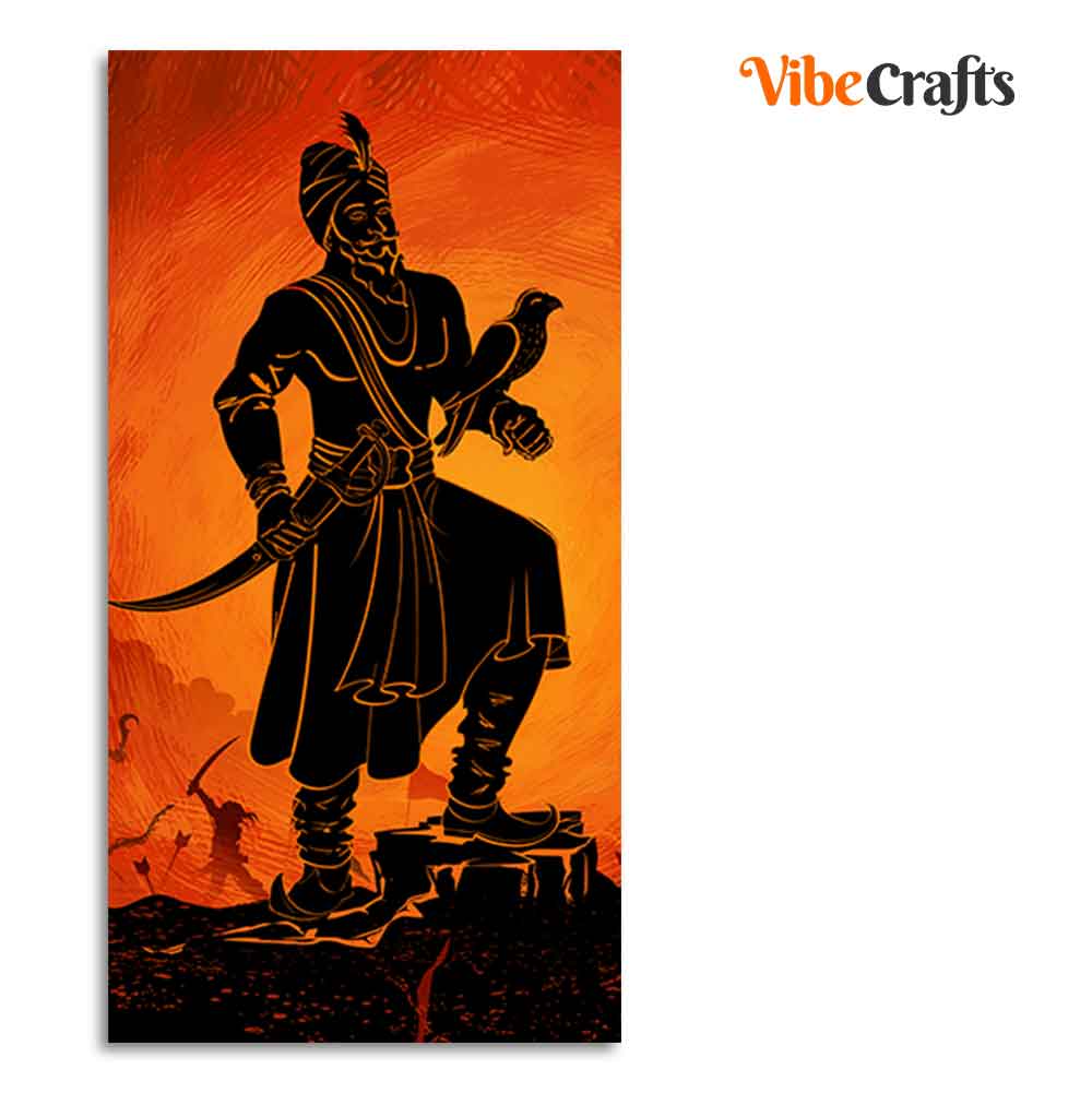 Guru Gobind Singh Canvas Wall Painting