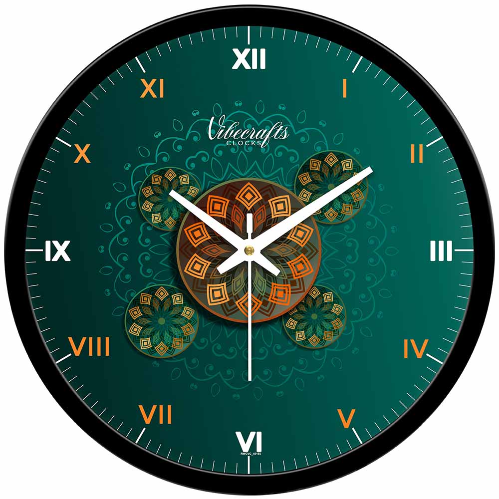 Luxury Mandala Pattern Designer Wall Clock