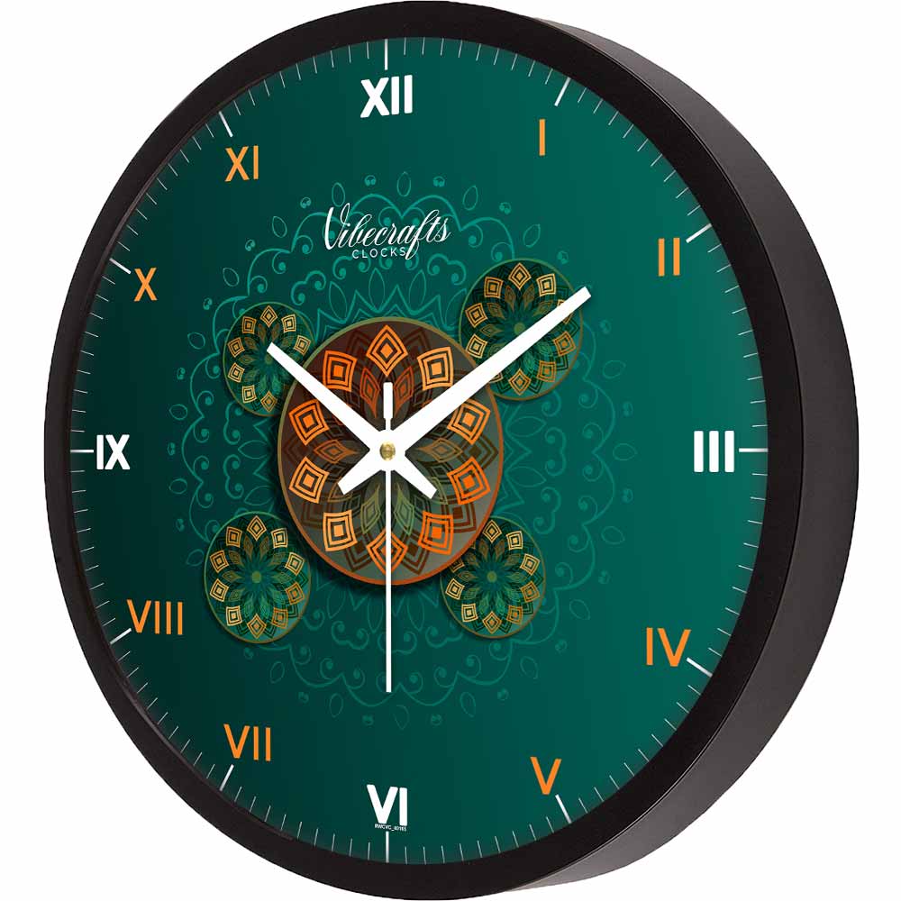 Luxury Mandala Pattern Designer Wall Clock